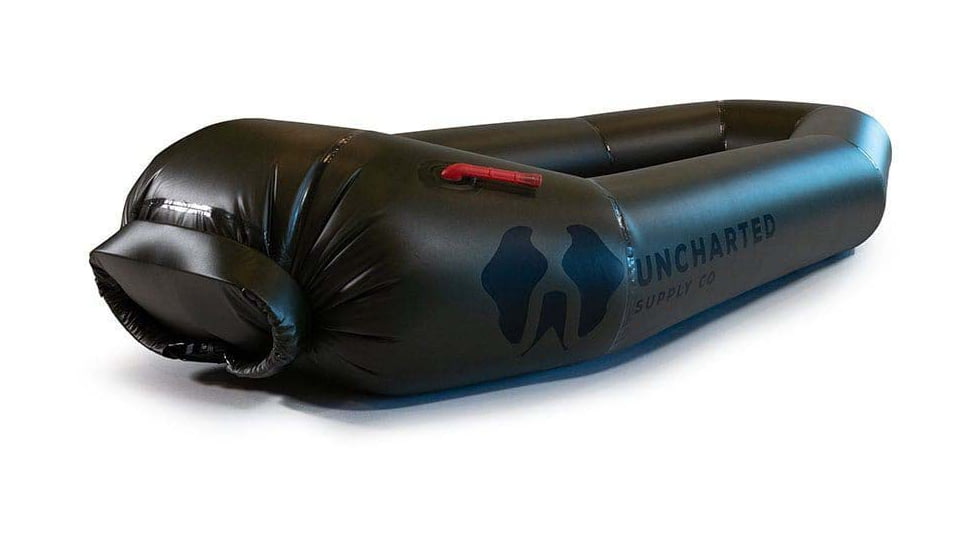 Uncharted Supply Co. Rapid Raft V2, Olive/Orange, SU-R2P-U-OL