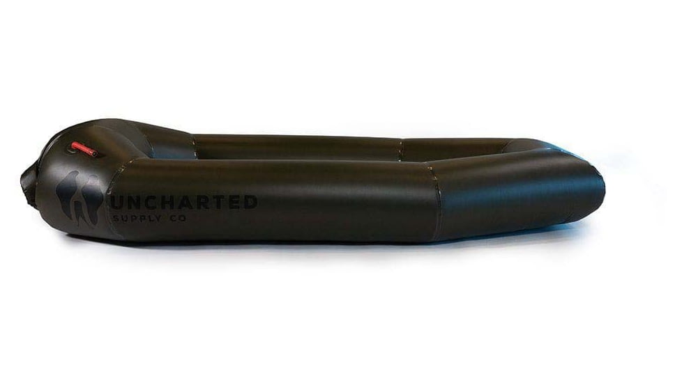 Uncharted Supply Co. Rapid Raft V2, Olive/Orange, SU-R2P-U-OL