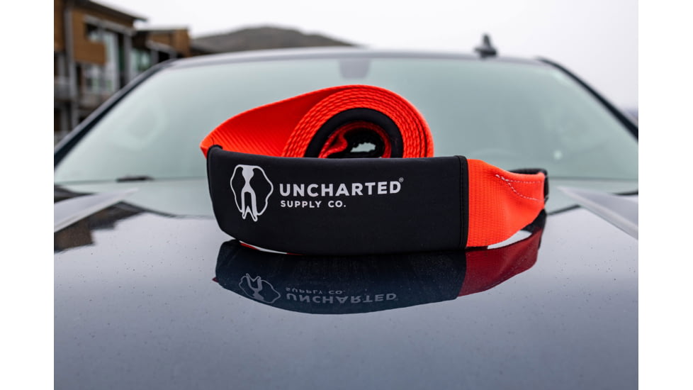Uncharted Supply Co. The Extractor Tow Strap, Red, SU-T8W-U-RD