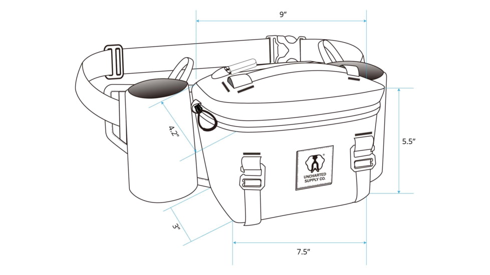 Uncharted Supply Co. The Park Pack, Gunmetal, SU-P2R-U-GM