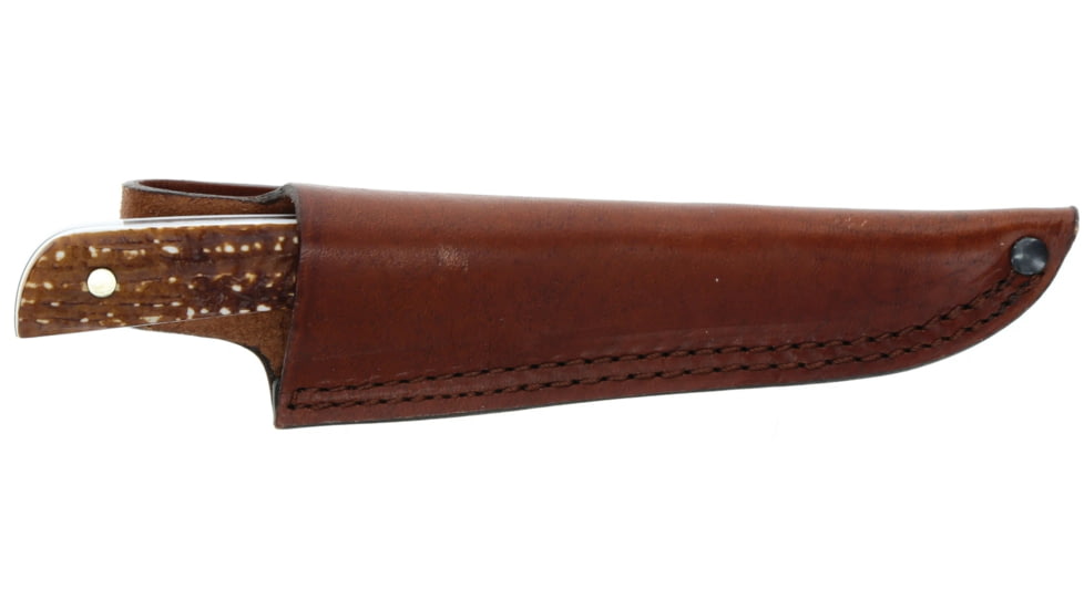 Uncle Henry 162UH Wolverine Next Gen Fixed Blade Knife, 3.5in, 7Cr17Mov Stainless Steel Blade, Staglon Handle, 1116414