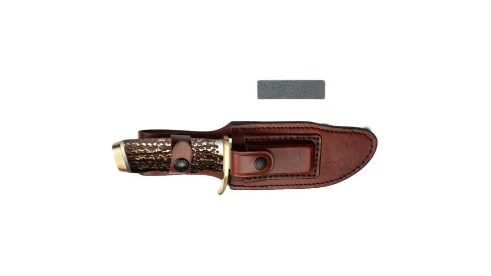 Uncle Henry 171UH Next Gen Pro Hunter Fixed Blade Knife, 5.5in, Stainless Steel Blade, 4.2in, Polymer Handle, Large, 1100090