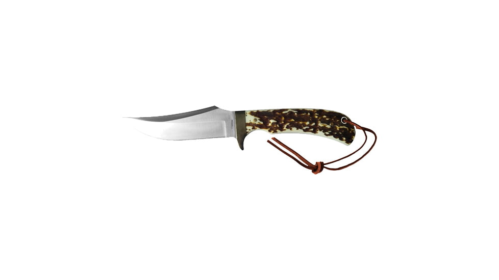 Uncle Henry Knife Staglon 4'' Caper W/leather Sheath