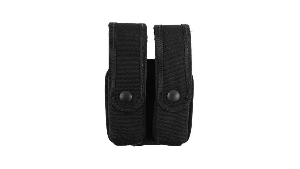 Uncle Mike S Fitted Pistol Magazine Pouch W Insert Dual Single Stack Cordura 88371