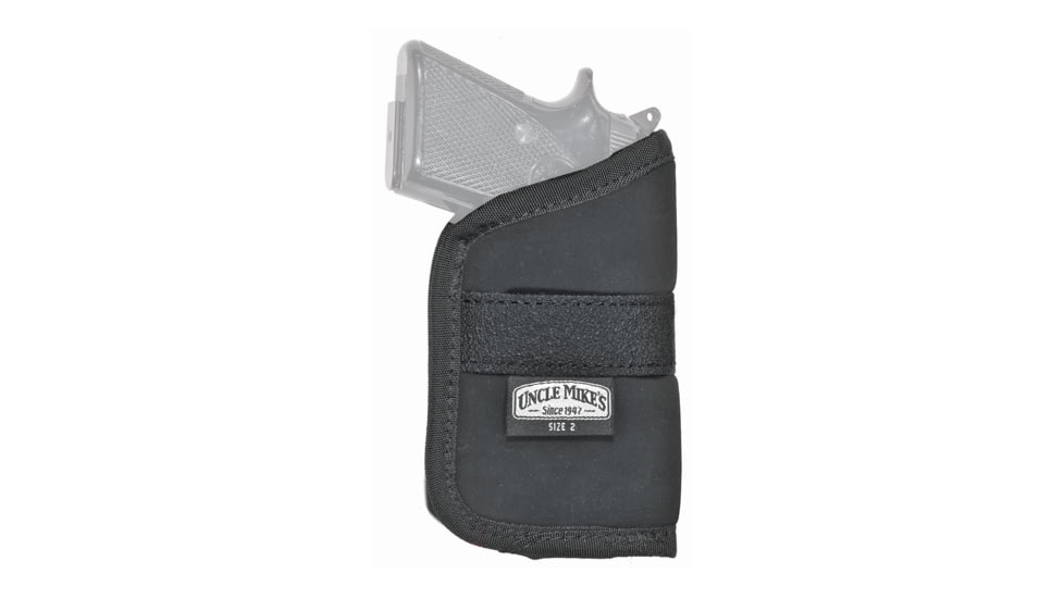 Uncle Mike's In Pocket Holster #2 Rh/Lh Black, M87442