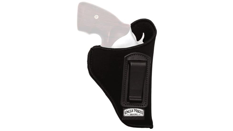 Uncle Mike's Inside The Pant Holster, Size 16, Fits Medium Auto With 3.75 Barrel, Left Hand, Black 89162A