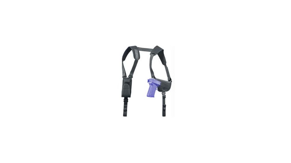 UM Pro-Pak Horizontal Shoulder Holster-Sm/Med Dbl Action Revolvers, Ambidextrous 7700-0