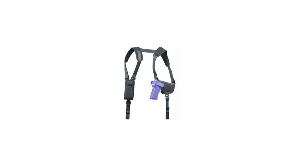 UM Pro-Pak Horizontal Shoulder Holster 3.25-3.75in Med/Large Autos, Ambidextrous 7716-0