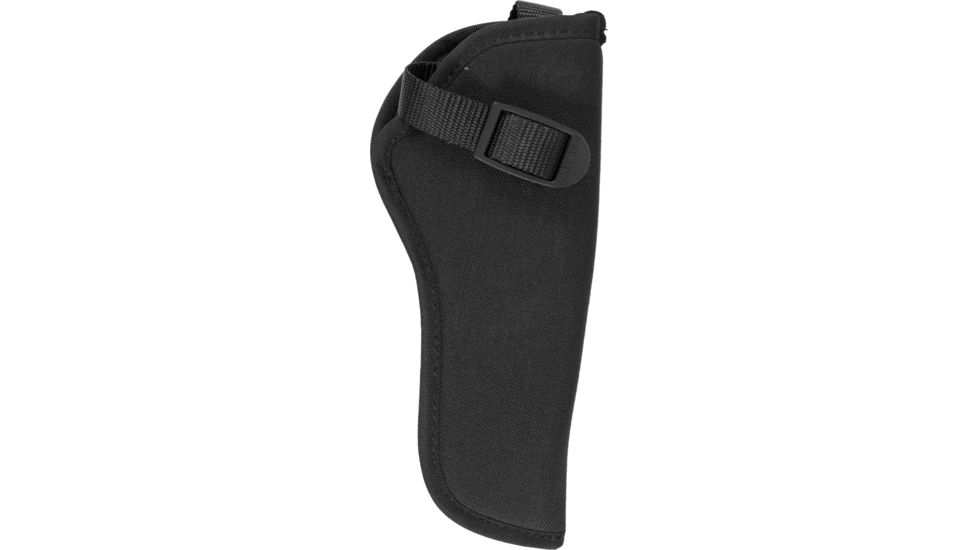 Uncle Mike's Black Hip Holster, Cordura, Right Hand, 5-6.5in bbl Med/Large Dbl Action Revolver 81031