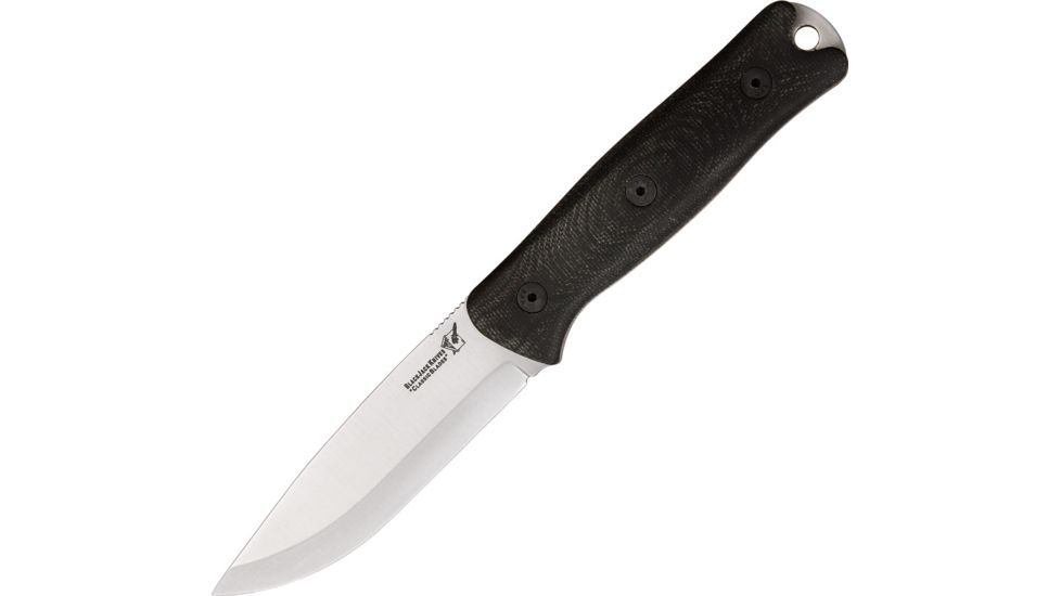 Uncle Mikes Bushcraft Companion, Carbon Steel, Black Canvas Micarta Handle BCB35BM