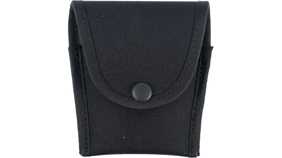 Uncle Mike's Compact Cuff Case - Matte Black, Snap Button Closure 88351