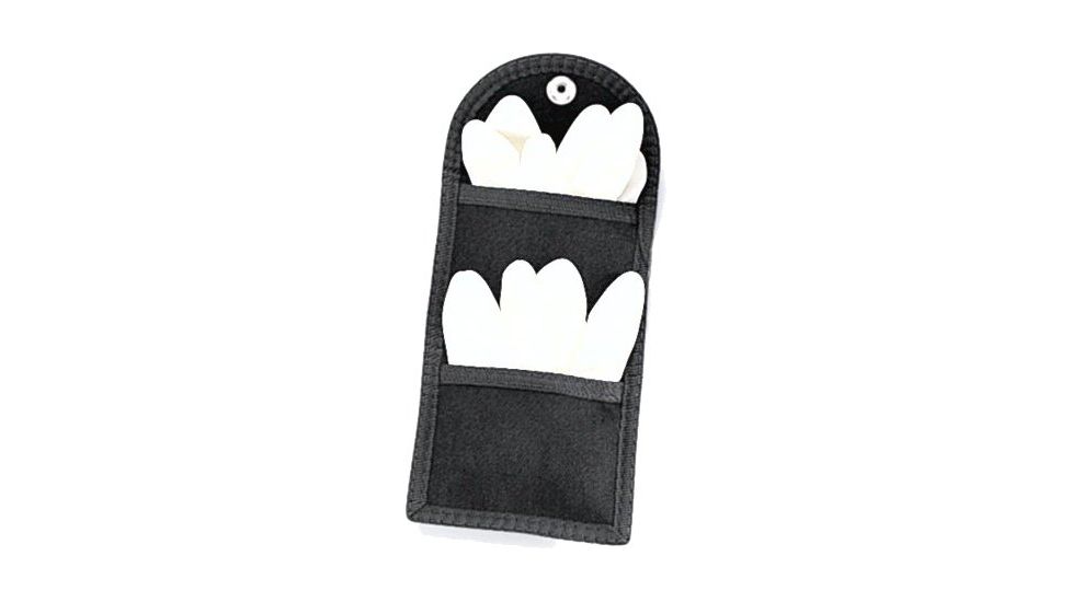 Uncle Mike's Black Double Gloves Case