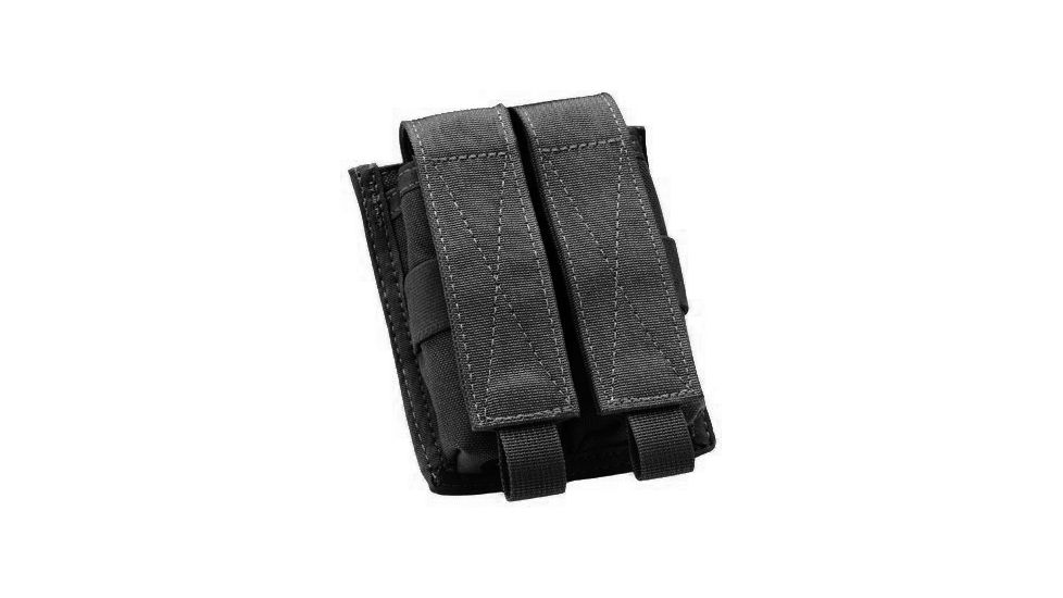 Uncle Mike's Law Enforcement Double Pistol Magazine Pouch Black