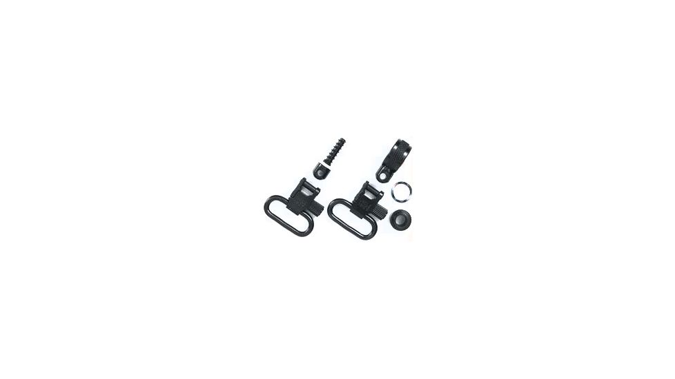 Uncle Mike's 1in Black Sling Swivels for Browning BLR, Not Lightning - 1481-2 