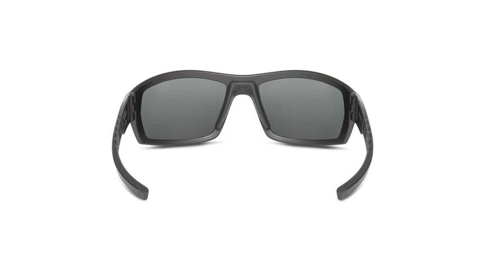 Under Armour Ranger Single Vision Prescription Sunglasses, Satin Carbon w/Black Rubber Frame-U8600061-060108SV
