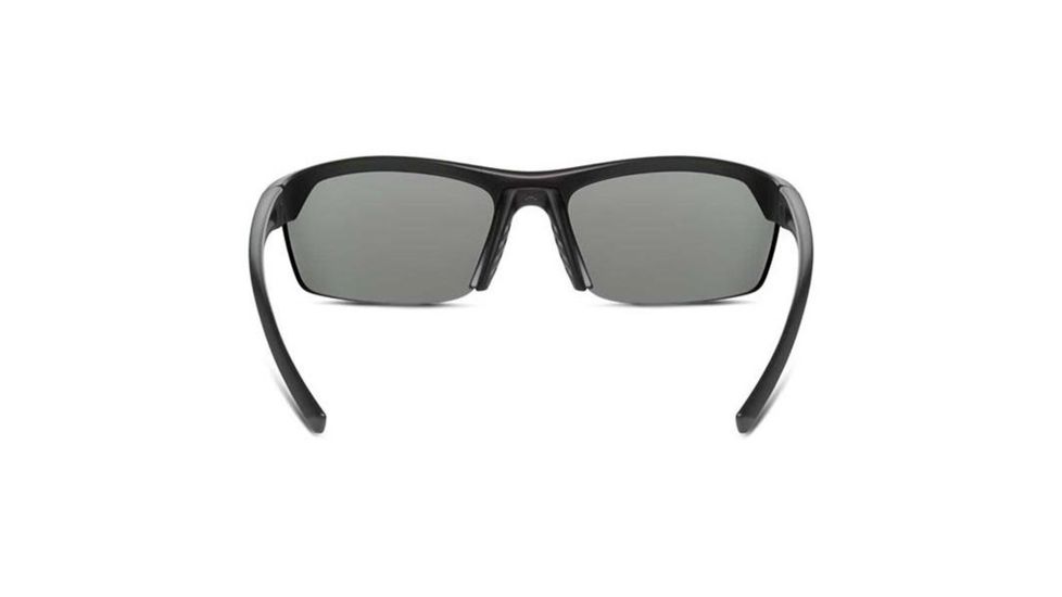 Under Armour Zone 2.0, Satin Black Frame w/Black Rubber, Gray Lens, U8600050-010100
