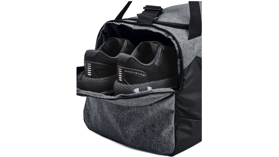 Under Armour 5.0 Undeniable Medium Duffle Bag, Pitch Gray Medium Heather, OSFM, 1369223012OSFM