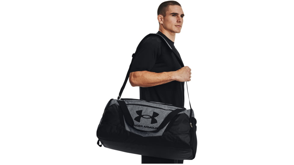 Under Armour 5.0 Undeniable Medium Duffle Bag, Pitch Gray Medium Heather, OSFM, 1369223012OSFM