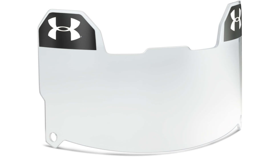 Under Armour Adult Football Visor, Clear, Large, 204206R6S9999