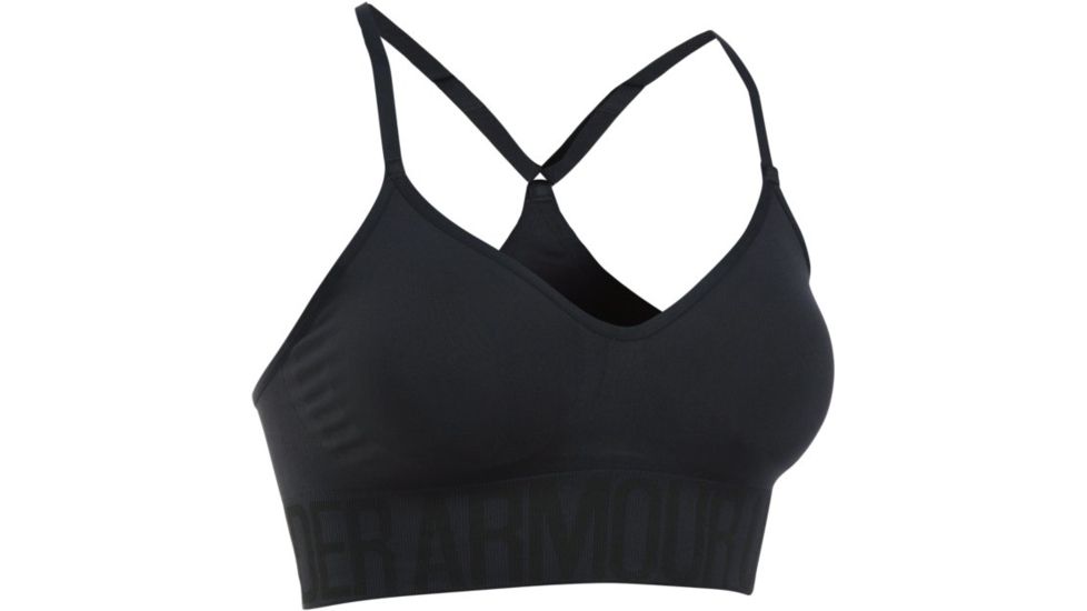 Under Armour Armour Seamless Bra  - Women's, Black, Small, 1275923-001-SM