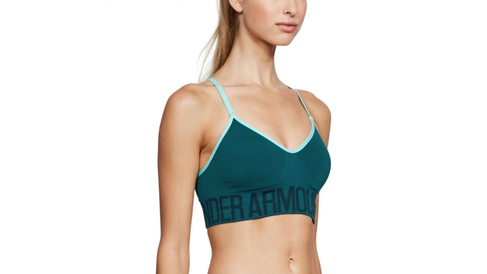 Under Armour Armour Seamless Bra, Tourmaline Teal AFS/Deprecated/TROPICAL TIDE/Tourm, SM, 1275923-716-SM