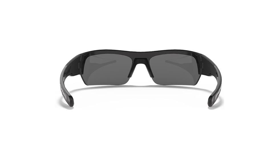 Under Armour UA Big Shot Sunglasses, Shiny Black, One Size Fits Most, UA8600085000100