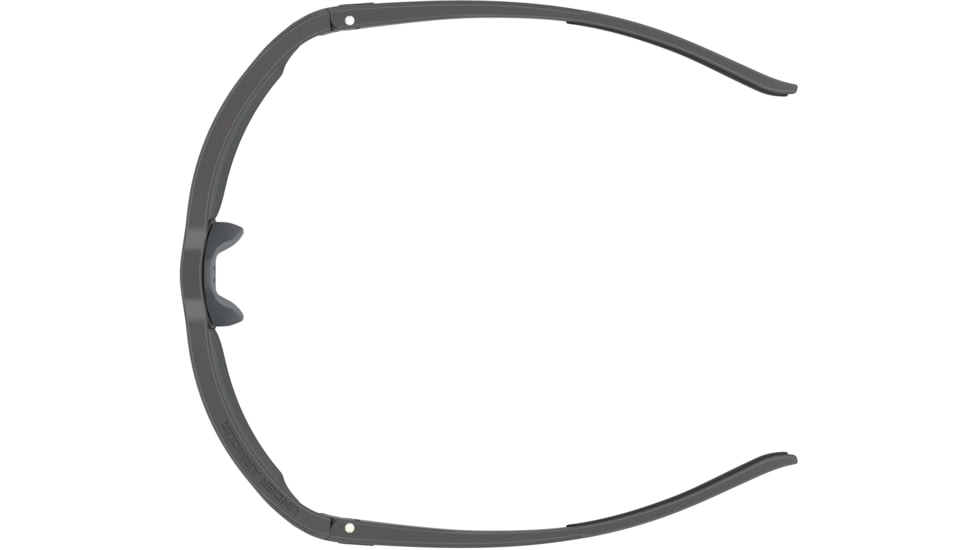 Under Armour Blitzing Sunglasses with Shiny Jet Grey Frame and Grey Lens, Medium, UA0012S R6S-IR