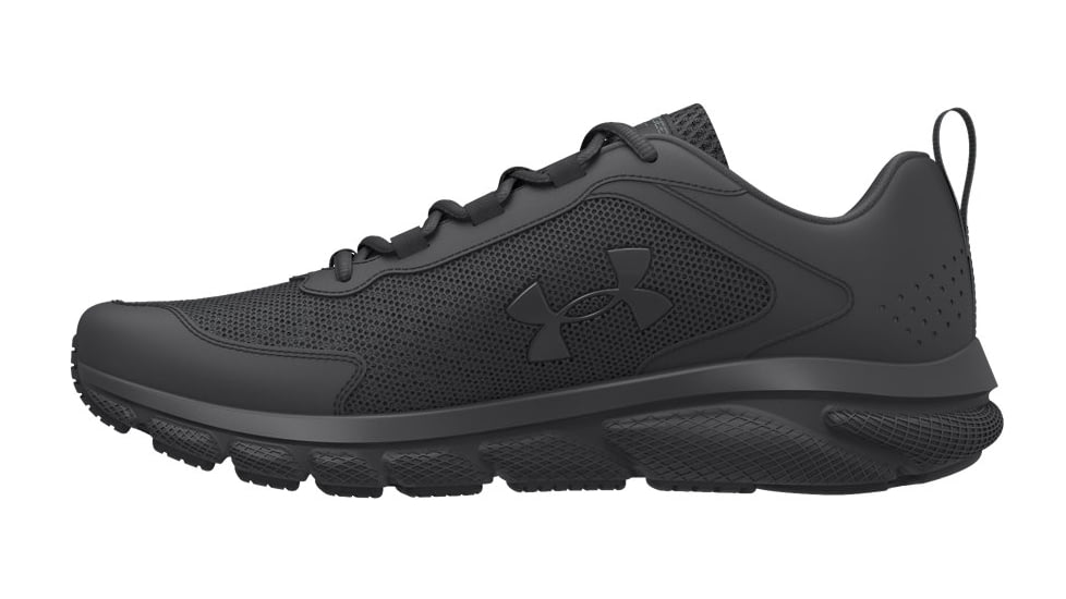 Under Armour Charged Assert 9 Running Shoes - Mens, Black / Black / Black, 10, 302459000310