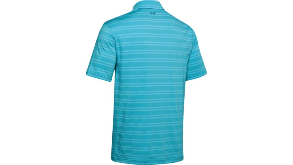 Under Armour Charged Cotton Scramble Stripe Polo - Mens, 2XL, Escape, 13234554502X