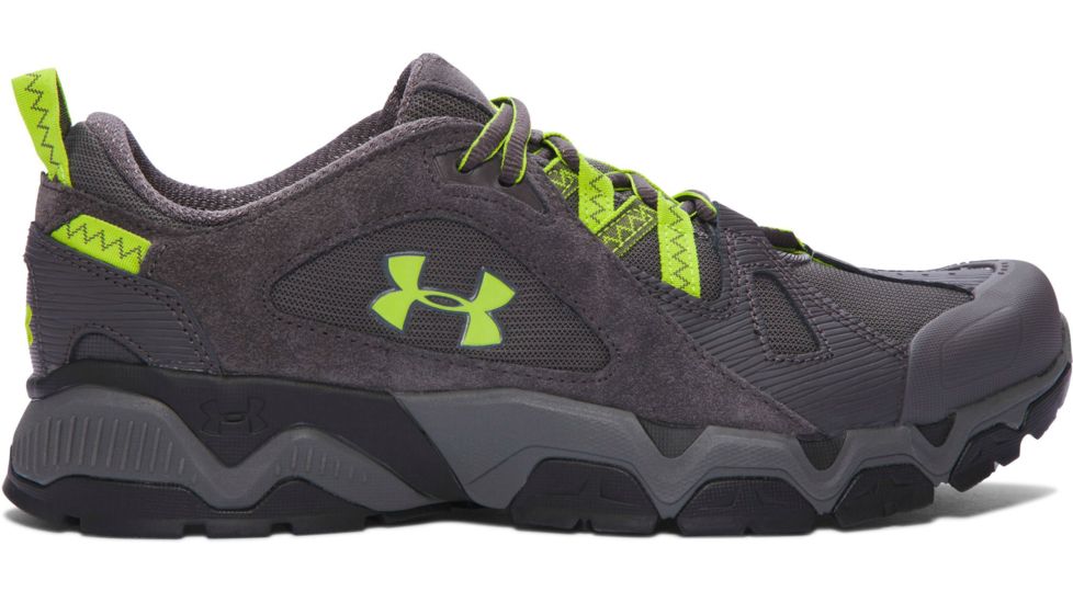 Under Armour Chetco Trail 2.0 Hiking Shoe - Men's-Graph/Char/Vel-Medium-8.5