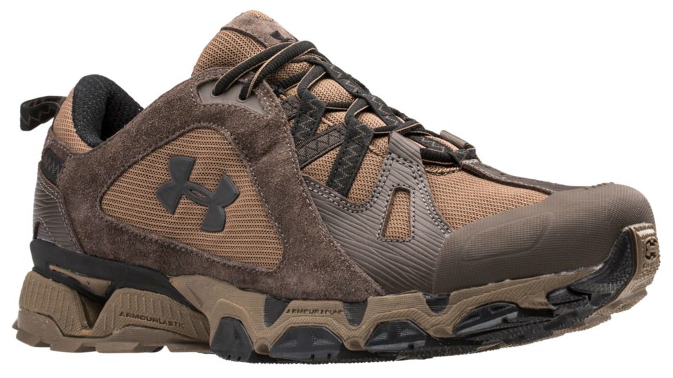 Under Armour Chetco Trail Hiking Shoe - Men's-Brown/Uni/Black-Medium-9.5