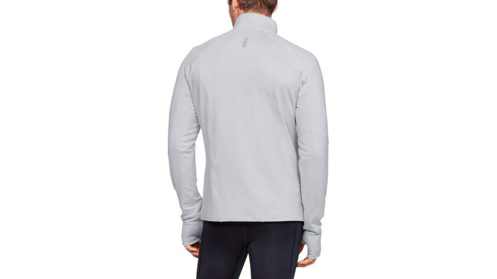 Under Armour ColdGear Reactor Run Insulated Jacket - Mens, Halo Gray/Reflective, Medium, 1342707-014-MD