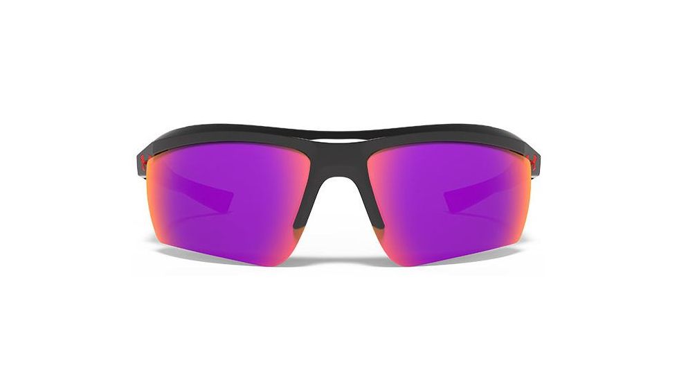 Under Armour Core 2.0 Sunglasses, Shiny Black Frame, Gray Infrared Multiflection U8600082-000151