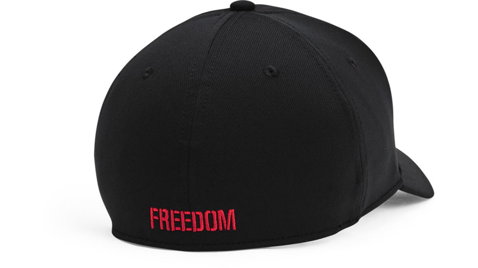 Under Armour Freedom Blitzing Hat - Mens, Black / Black, Large/Extra Large, 1362236001L-XL