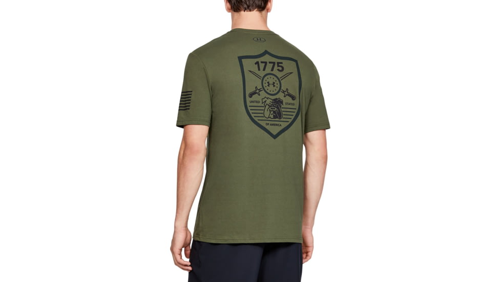 Under Armour Freedom By 1775 T-Shirt - Mens, Marine OD Green, 2X-Large, 13435513902X