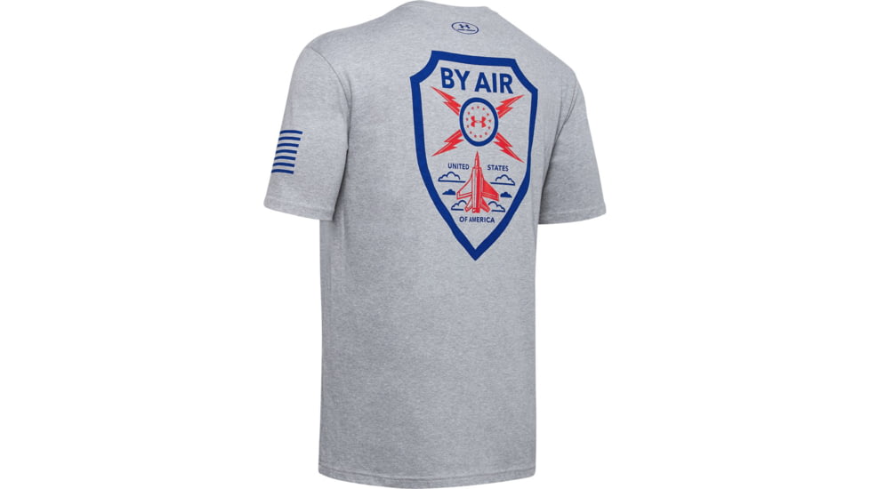 Under Armour Freedom By Air T-Shirt - Mens, Steel, 2X-Large, 13435480352X