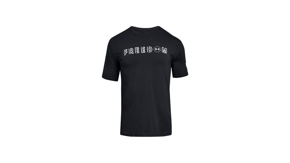Under Armour Freedom Flag Bold T, Black - 13231690023XL
