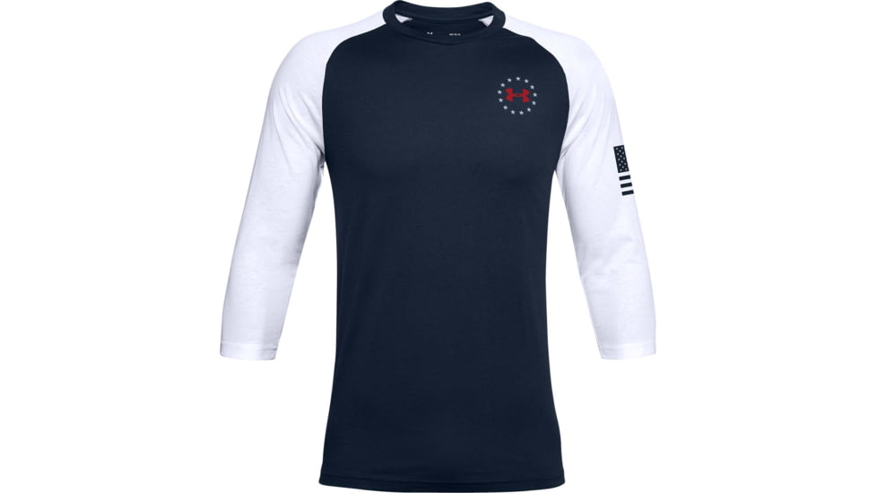 Under Armour Freedom Flag Utility T-Shirt - Mens, Academy, X-Large, 1358292408XL