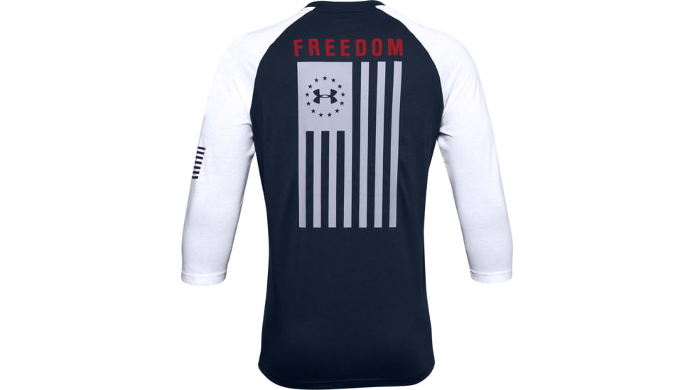 Under Armour Freedom Flag Utility T-Shirt - Mens, Academy, X-Large, 1358292408XL