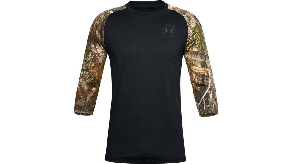 Under Armour Freedom Flag Utility T-Shirt - Mens, Maverick Brown, Medium, 1358292002MD