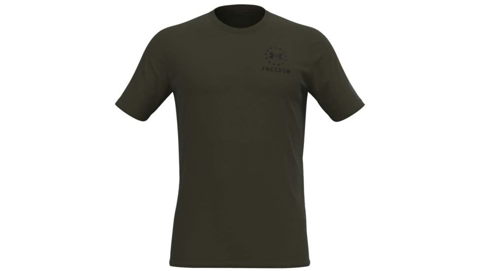 Under Armour Freedom Snake T-Shirt - Mens, Marine OD Green, Large, 1362050390LG