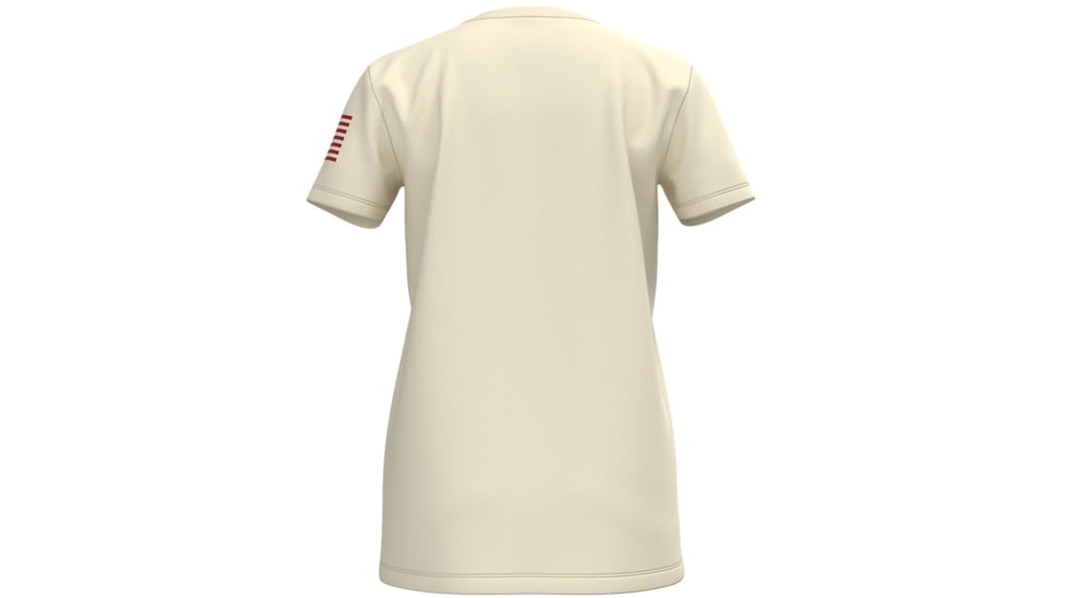 Under Armour Freedom USA T-Shirt - Womens, Vintage White, 2XL, 13654451402X