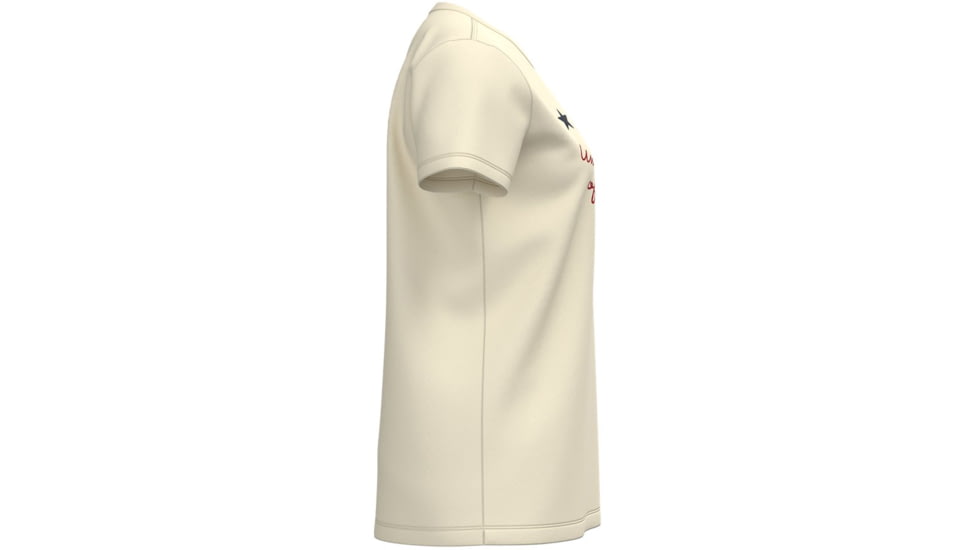 Under Armour Freedom USA T-Shirt - Womens, Vintage White, 2XL, 13654451402X