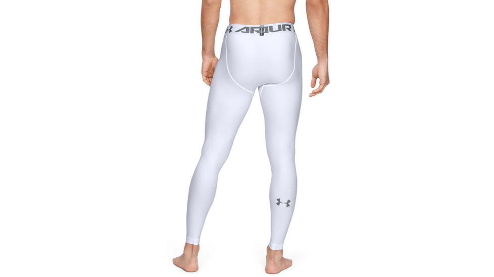 Under Armour HeatGear Armour 2.0 Legging, Extra Large, White, 1289577100XL