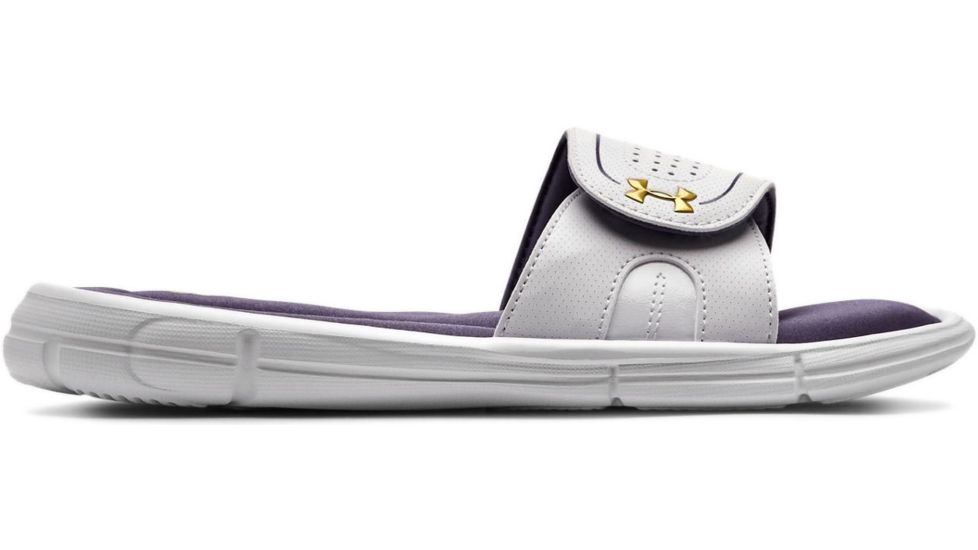 Under Armour Ignite VIII SL - Womens, Purple Luxe/White/Metallic Gold, 6, 1287319-500-6
