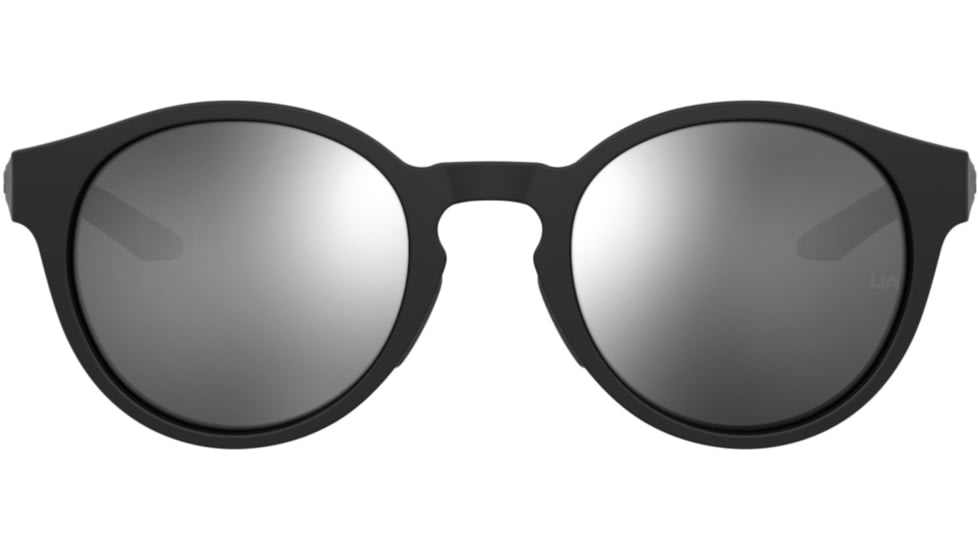 Under Armour Infinity Sunglasses with Matte Black/Grey Frame and Silver Mirror Lens, Medium, UA0006S 124-T4