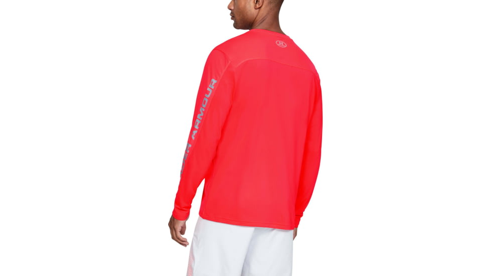 Under Armour Iso-Chill Shore Break Long Sleeve Shirt - Mens, Beta, Large, 1351139628LG