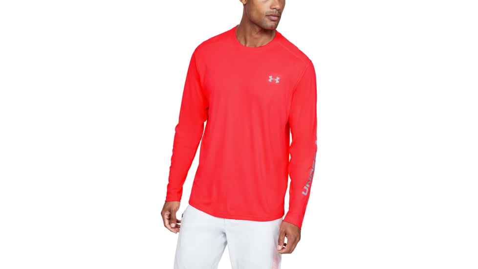 Under Armour Iso-Chill Shore Break Long Sleeve Shirt - Mens, Beta, Large, 1351139628LG