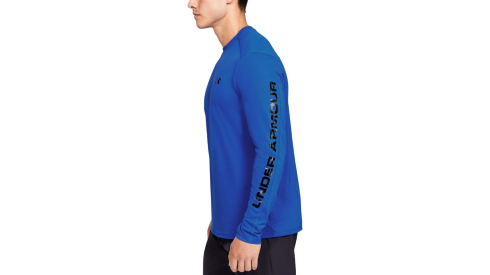Under Armour Iso-Chill Shore Break Long Sleeve Shirt - Mens, Versa Blue, 2X-Large, 13511394862X