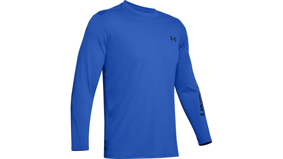 Under Armour Iso-Chill Shore Break Long Sleeve Shirt - Mens, Versa Blue, 2X-Large, 13511394862X